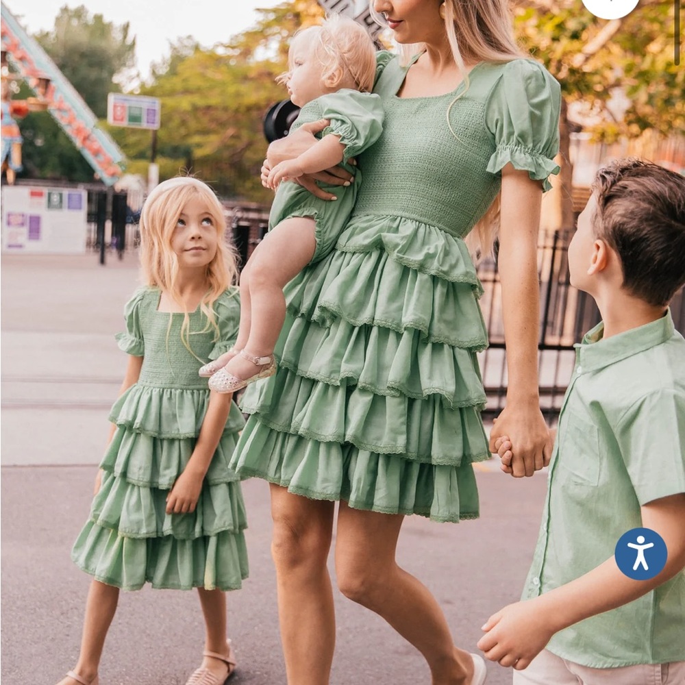 Jessakae Free Spirit Dress in green